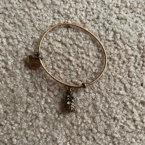 Gold pineapple alex and ani bangle